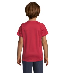 Camiseta personalizable Deporte Niño Manga Corta Raglán